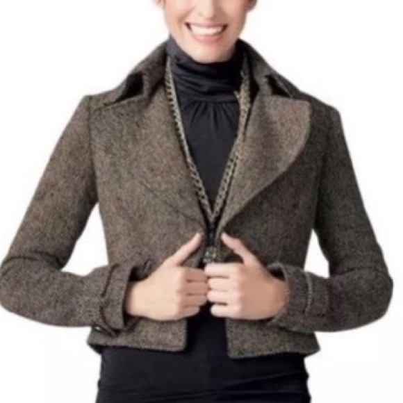 CAbi Tweed Moto Jacket - Picture 2 of 8